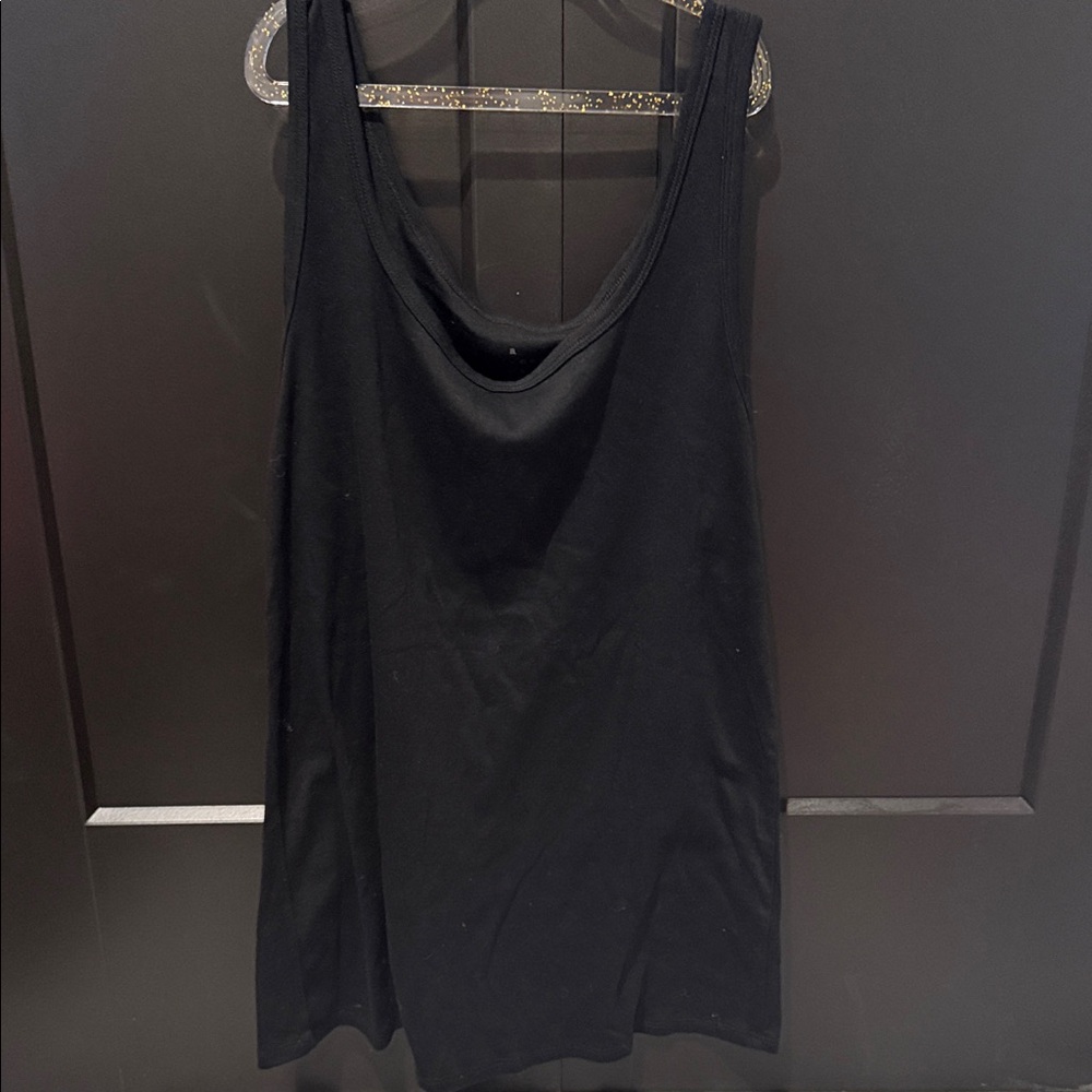 a new day Black Tank Top